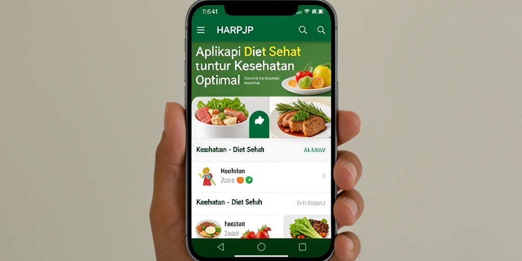 Tampilan antarmuka aplikasi HARAPJP yang user-friendly dan informatif.